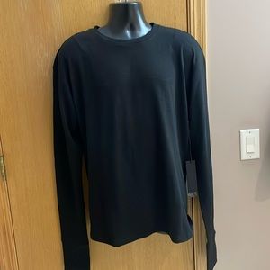 NWT men’s Kollar black L/s textured shirt size XL